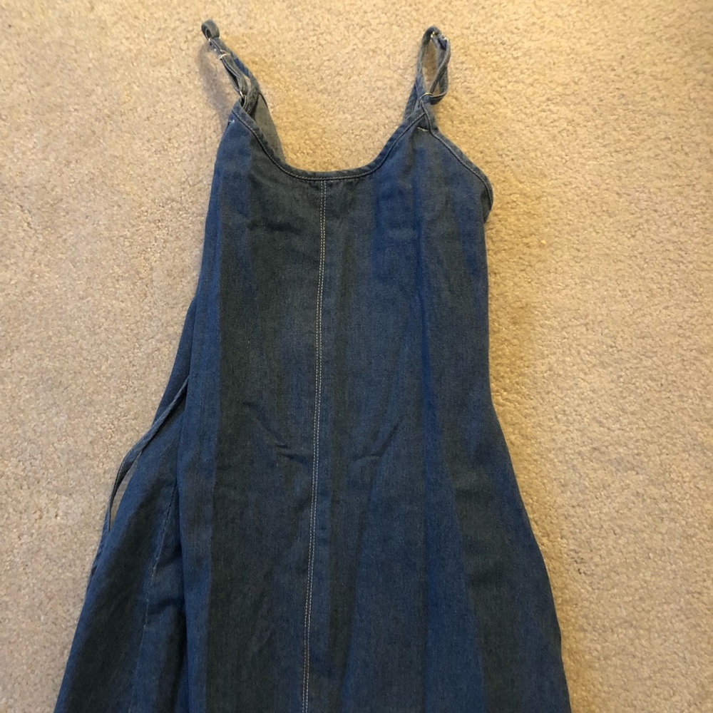 Denim Wrap Around Dress